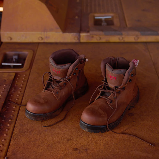 7106 Ian Safety Boot Rust