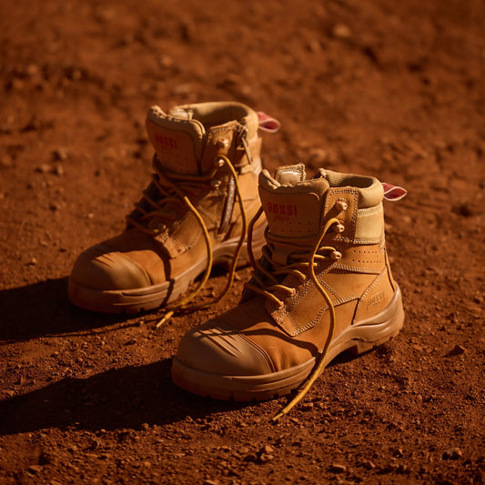 7212 Lang Safety Boot Wheat