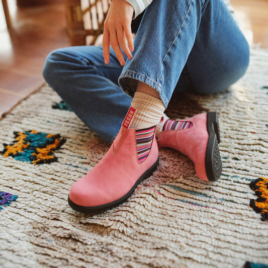 607 Booma Vivid Boot Pink