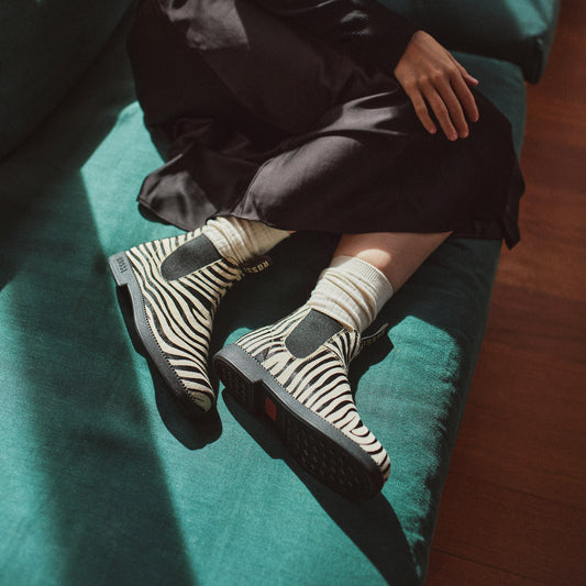 607 Booma Vivid Boot Zebra