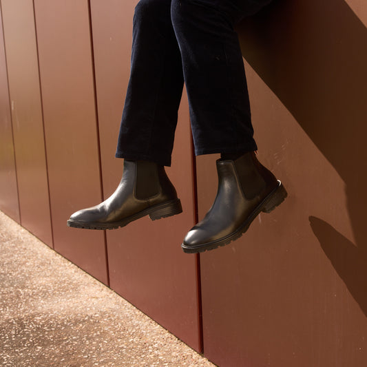 645 Chinchilla Boot Black