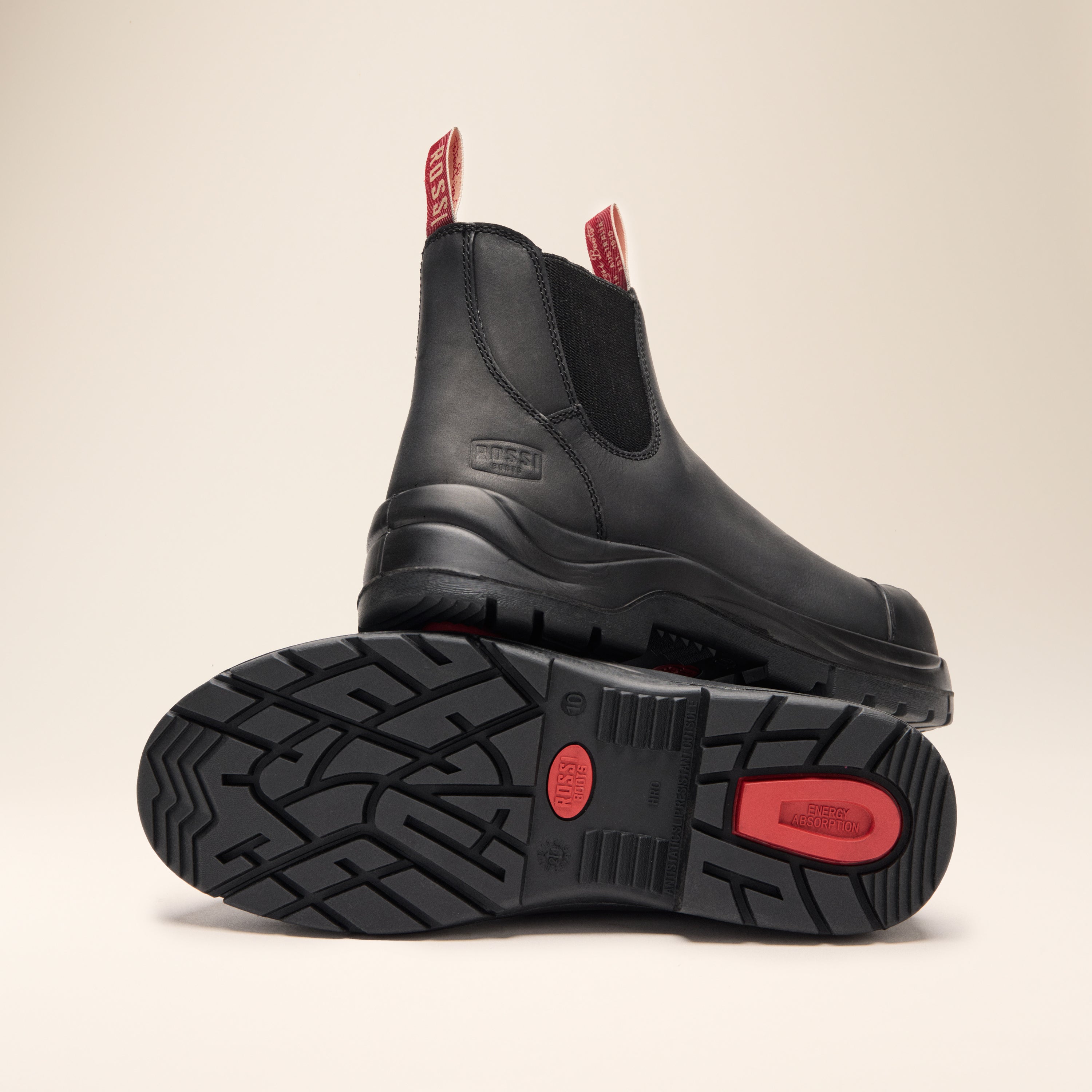 7102 Tad Safety Boot Black– Rossi Boots