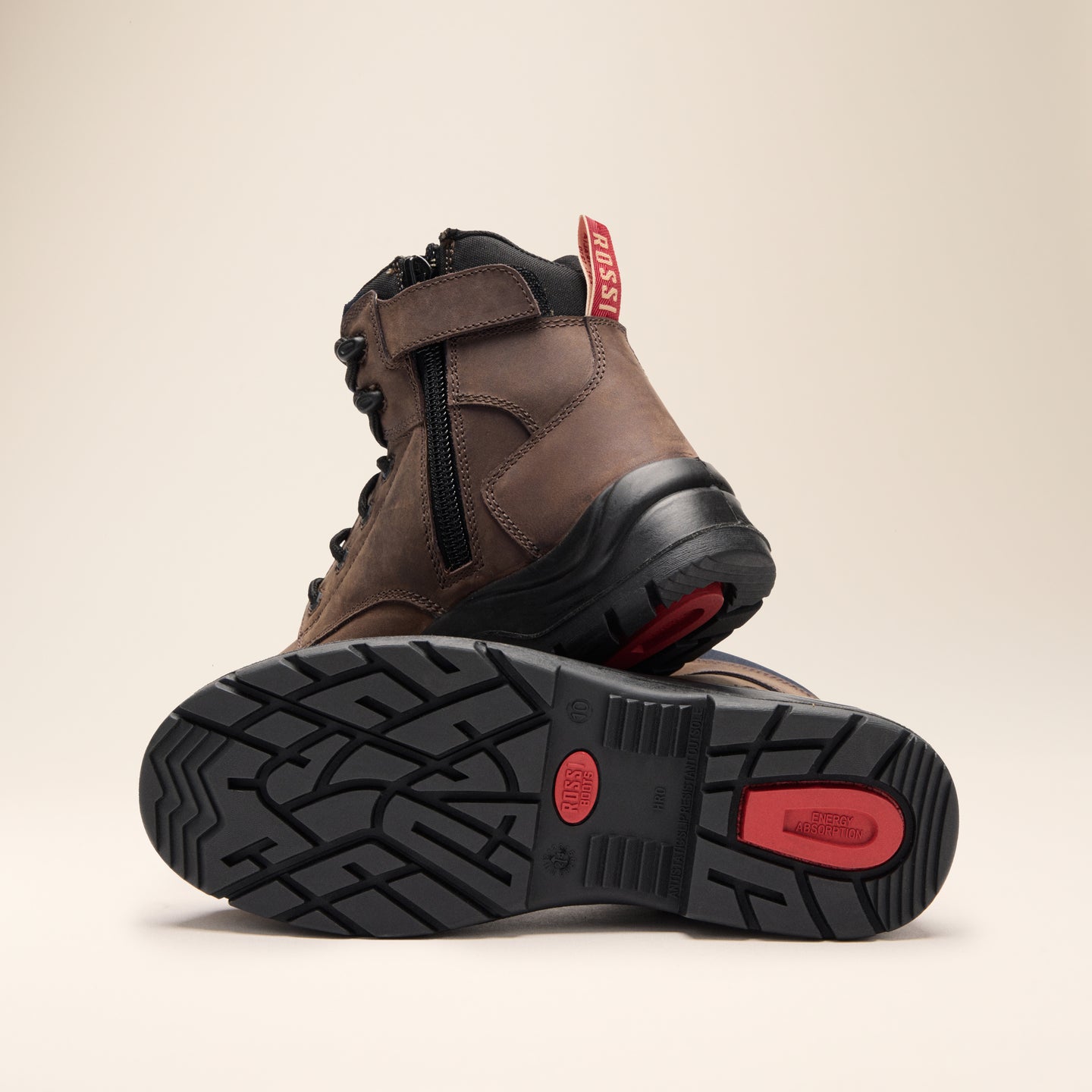 7106 Ian Safety Boot Brown