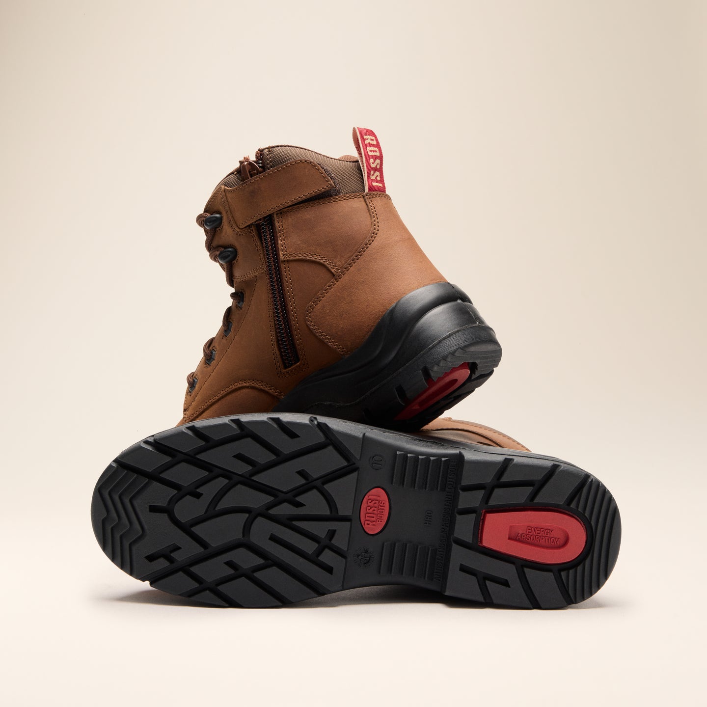 7106 Ian Safety Boot Rust