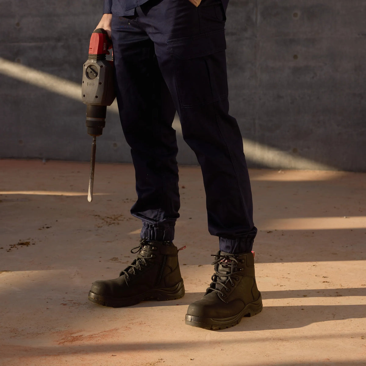 7106 Ian Safety Boot Black