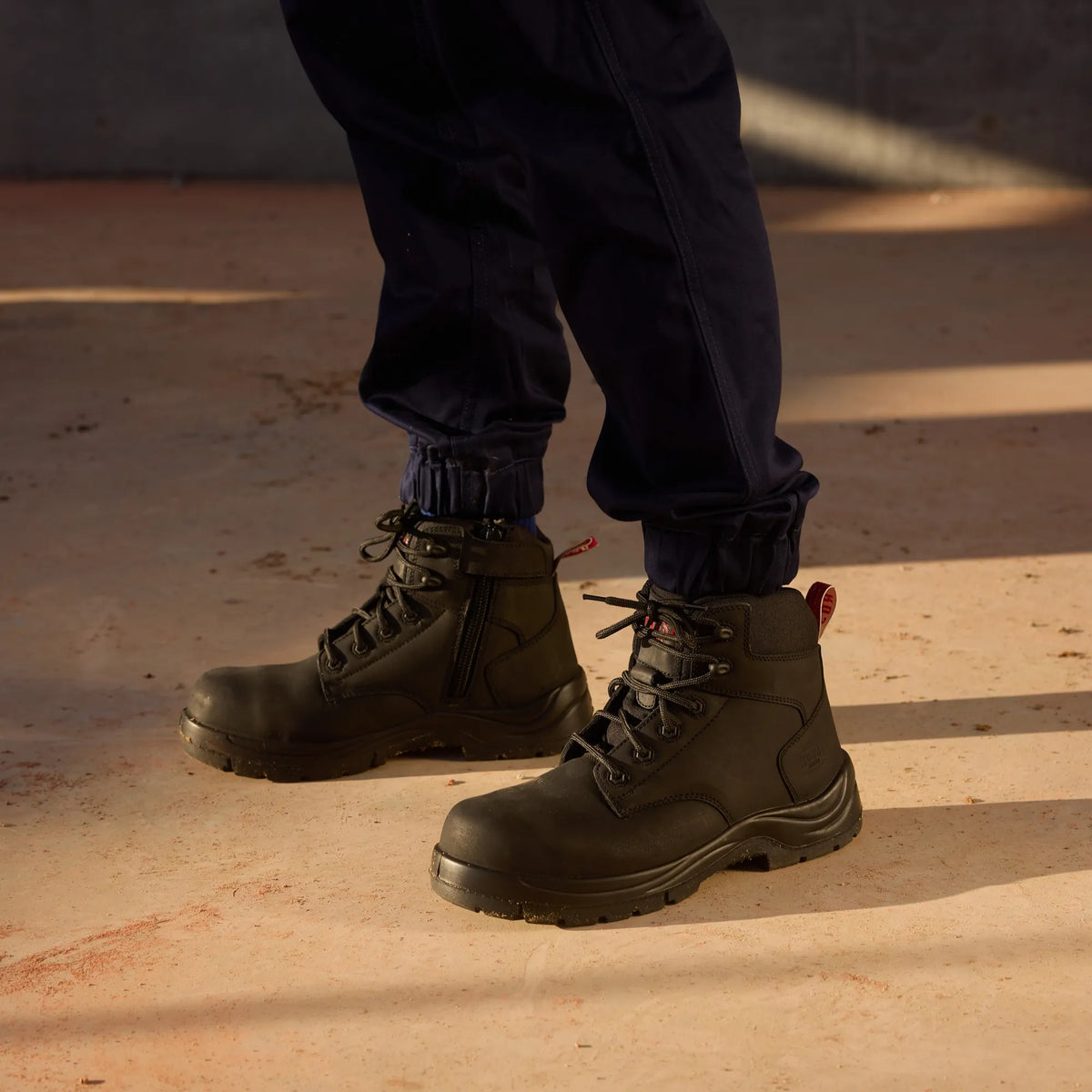 7106 Ian Safety Boot Black