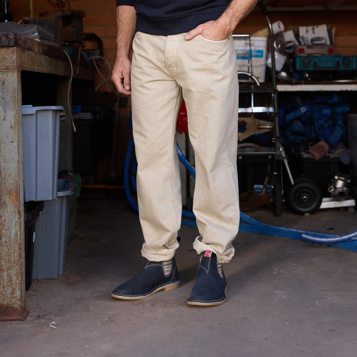 4008 Burnett Boot Navy