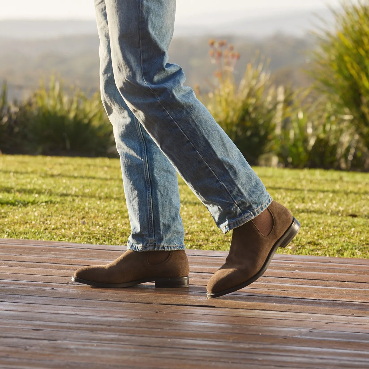 504 Colt Suede Boot Brown