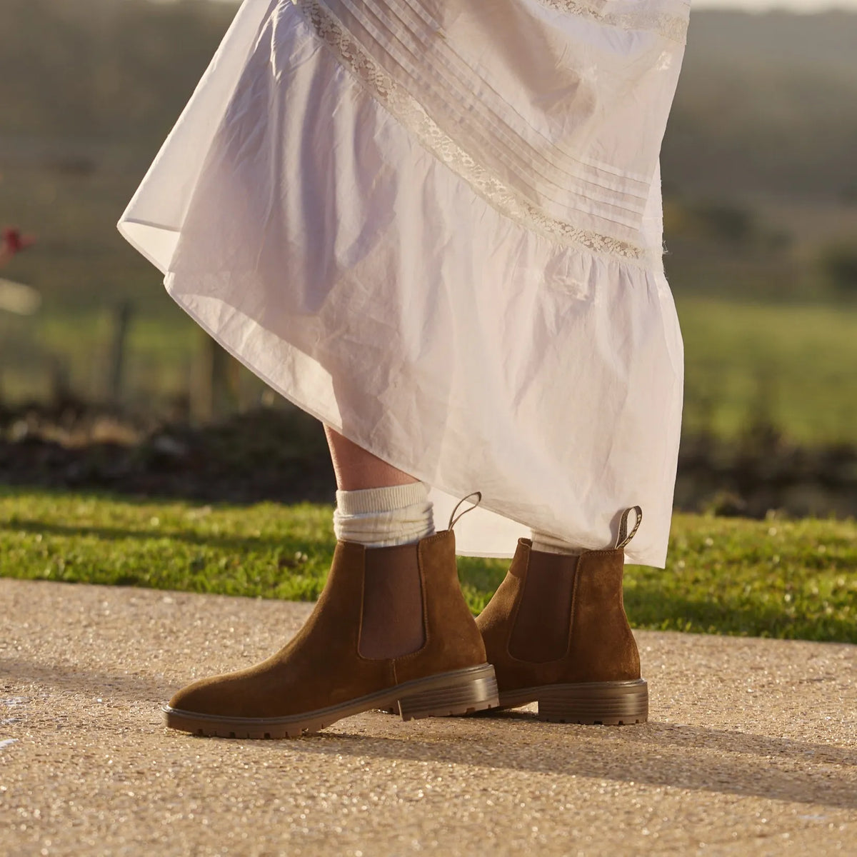504 Colt Suede Boot Brown