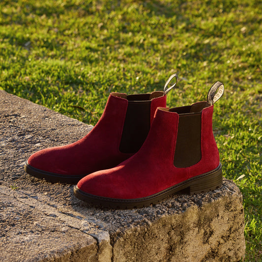 645 Chinchilla Boot Rouge