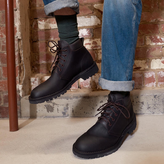 4002 Mulga Boot Claret
