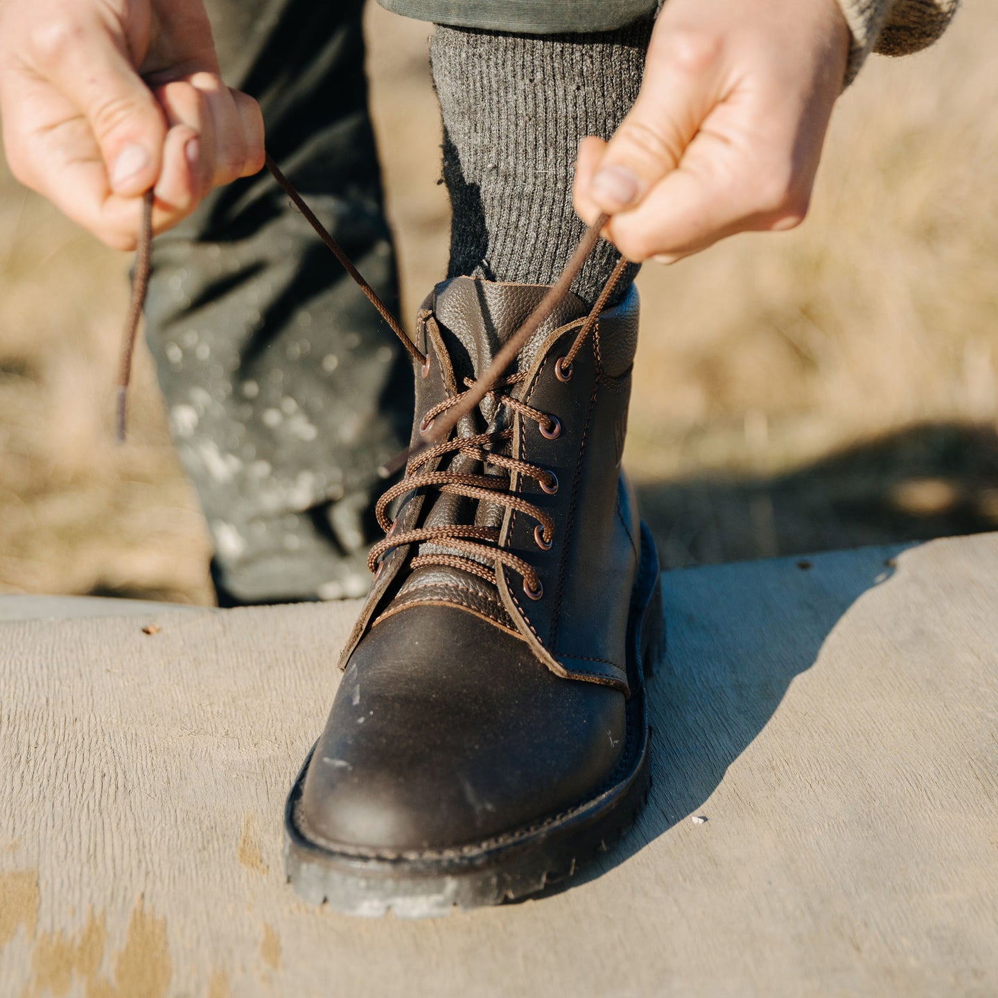 4002 Mulga Boot Claret