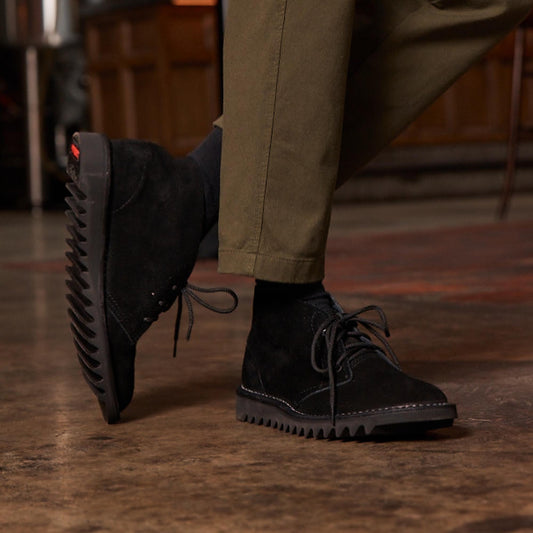 4046 Ripple Desert Boot Black