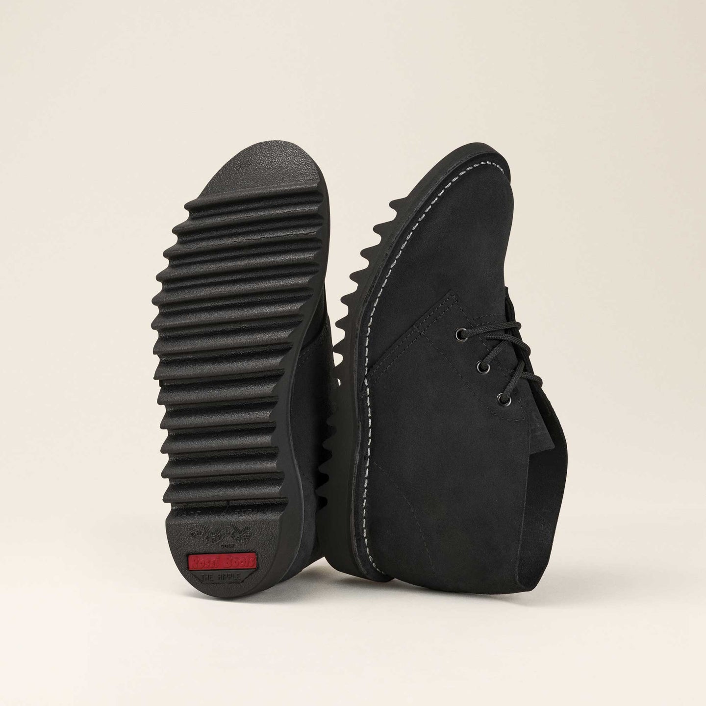 4046 Ripple Desert Boot Black