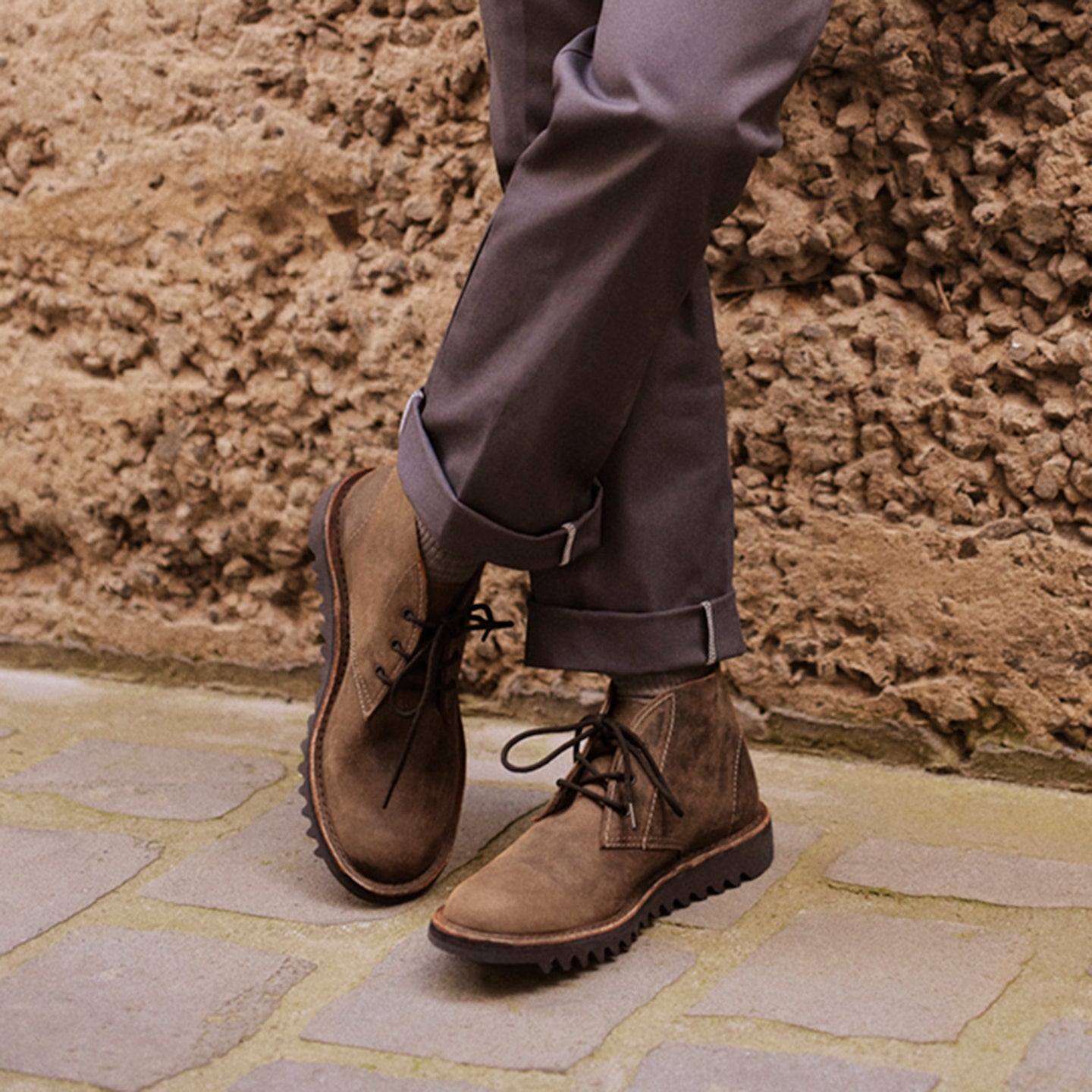 4046 Ripple Desert Boot Tan