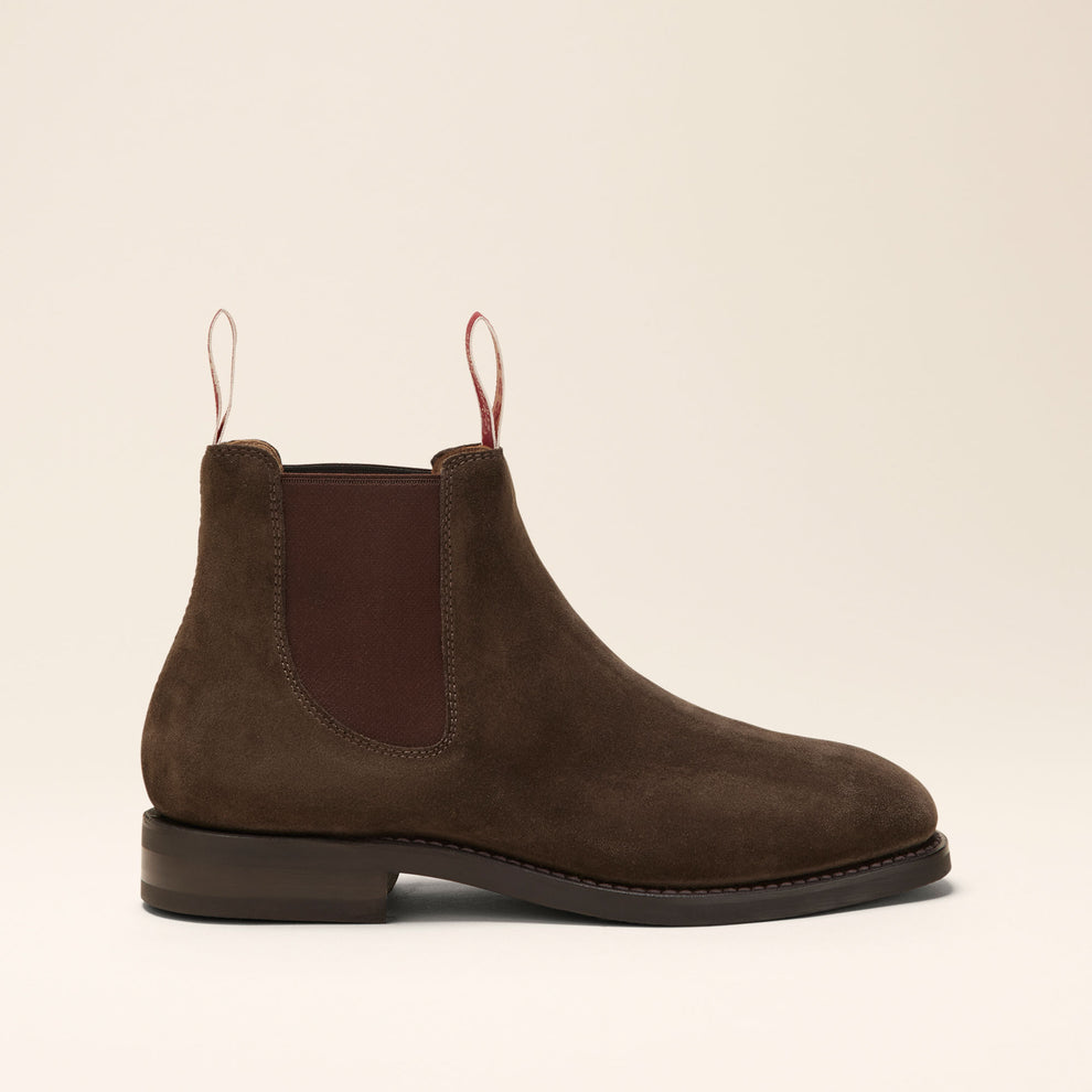 504 Colt Suede Boot Brown– Rossi Boots
